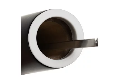 Ręczne młynki do przypraw 2 sztuki - Czarno-białe