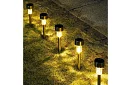 Lampy ogrodowe solarne – zestaw 10 sztuk