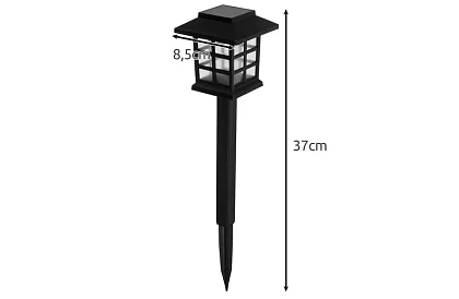 Lampy ogrodowe solarne – latarnie 6 sztuk w zestawie