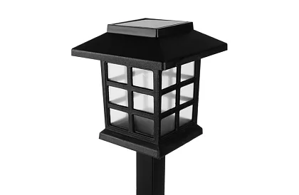 Lampy ogrodowe solarne – latarnie 6 sztuk w zestawie
