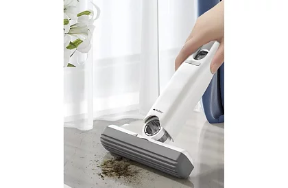 Kompaktowy mini mop z 2 końcówkami