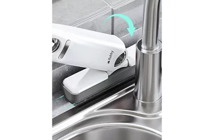 Kompaktowy mini mop z 2 końcówkami