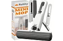 Kompaktowy mini mop z 2 końcówkami