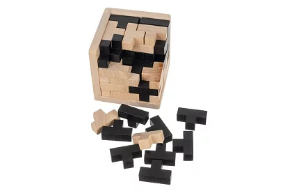 Drewniana składana łamigłówka - Tetris