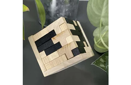 Drewniana składana łamigłówka - Tetris