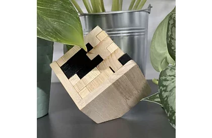 Drewniana składana łamigłówka - Tetris