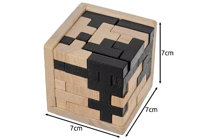 Drewniana składana łamigłówka - Tetris