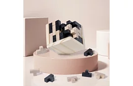 Drewniana składana łamigłówka - Tetris