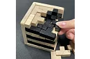 Drewniana składana łamigłówka - Tetris