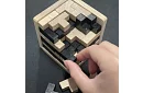 Drewniana składana łamigłówka - Tetris