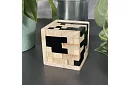 Drewniana składana łamigłówka - Tetris