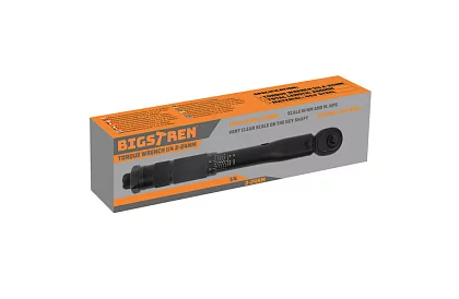 Klucz momentowy 1/4 z blokadą - 2-24 Nm w etui