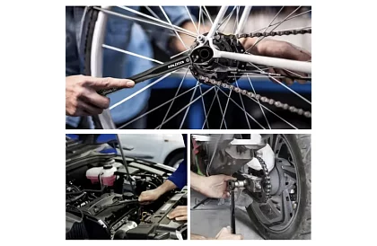 Klucz momentowy 1/4 z blokadą - 2-24 Nm w etui