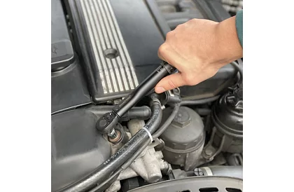 Klucz momentowy 1/4 z blokadą - 2-24 Nm w etui