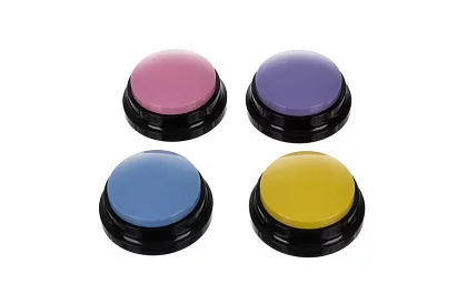 Przycisk do nagrywania mowy dla psa – trening komunikacyjny w domu