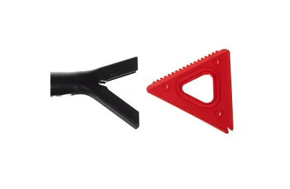 Skrobak teleskopowy do lodu i szczotka do śniegu