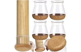 Pokrowce ochronne na krzesło przeciw zarysowaniom podłogi – 4 szt.