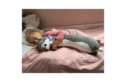 Długi pluszowy pies – 70 cm