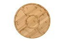 Bambusowy obrotowy talerz serwisowy – 33 cm