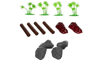 Zwierzęta z plastiku – 48 zwierząt w walizce