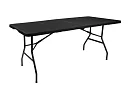 Składany stół ogrodowy 180 cm – czarny