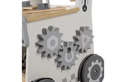 Warsztat dla dzieci z drewnianymi narzędziami 3 w 1