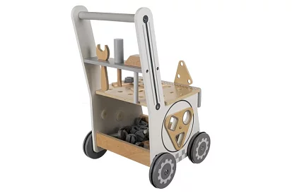 Warsztat dla dzieci z drewnianymi narzędziami 3 w 1