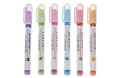 Zestaw 6 sztuk markerów dekoracyjnych do tworzenia wzorów