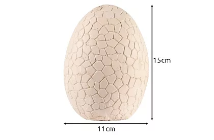 Dinozaurze jajo 15 cm - mały archeolog