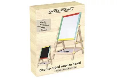 Dwustronna tablica – magnetyczna i kredowa