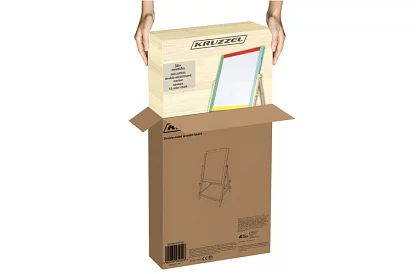 Dwustronna tablica – magnetyczna i kredowa