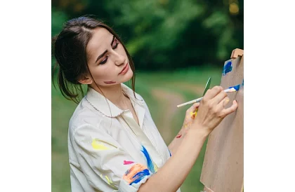 Zestaw farb akrylowych – 24 x 12 ml + paleta