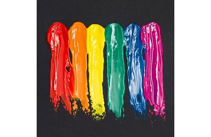 Zestaw farb akrylowych – 24 x 12 ml + paleta