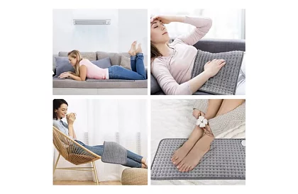 Podgrzewana podkładka na plecy, bolące stawy i mięśnie – 60 x 30 cm