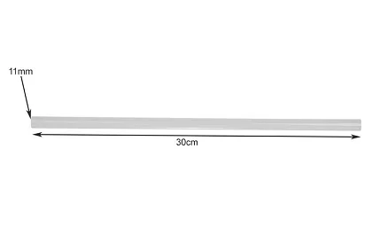Klej termotopliwy – wkłady do pistoletu termotopliwego 11 mm × 300 mm – 1 kg