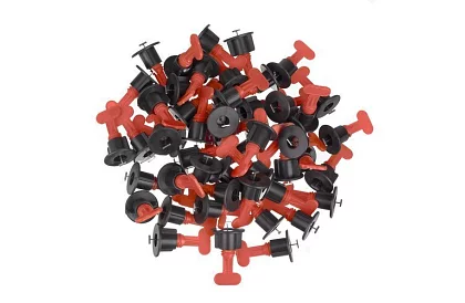 System wyrównawczy do płytek – 100 klipsów + 50 gwiazdek + 2 klucze