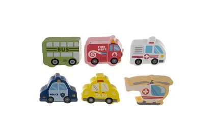 Drewniane klocki miasto 100 szt. z podkładką i sorterem kształtów