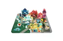 Drewniane klocki miasto 100 szt. z podkładką i sorterem kształtów
