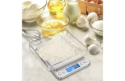 Waga kuchenna cyfrowa do 500 g – dokładność 0,01 g