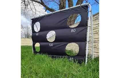 Bramka piłkarska 170 x 240 cm + tarcza do precyzyjnych goli