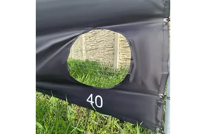 Bramka piłkarska 170 x 240 cm + tarcza do precyzyjnych goli