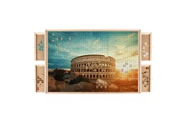 Podkład do układania puzzli z szufladami
