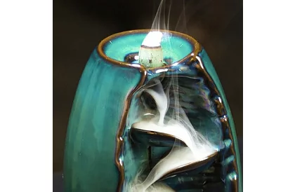 Ceramiczna lampa aromatyczna – Dymowy wodospad