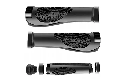 Profilowane chwyty na rower - para