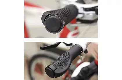 Profilowane chwyty na rower - para