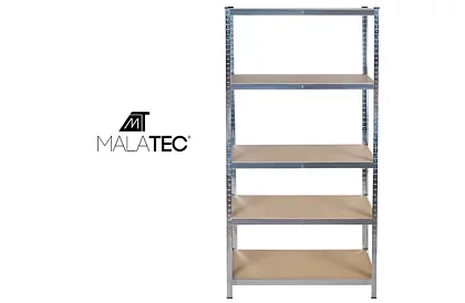 Regał magazynowy – 5 półek – 220 × 100 × 45 cm