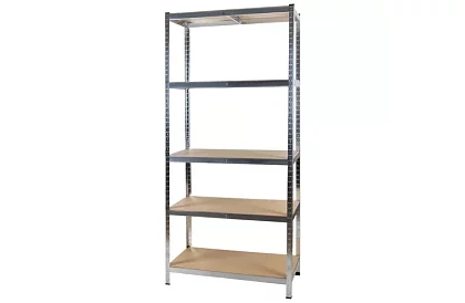 Regał magazynowy – 5 półek – 220 × 100 × 45 cm