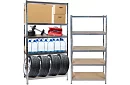 Regał magazynowy – 5 półek – 220 × 100 × 45 cm