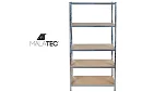 Regał magazynowy – 5 półek – 220 × 100 × 45 cm