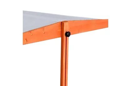 Drewniana piaskownica z daszkiem 118 × 118 cm